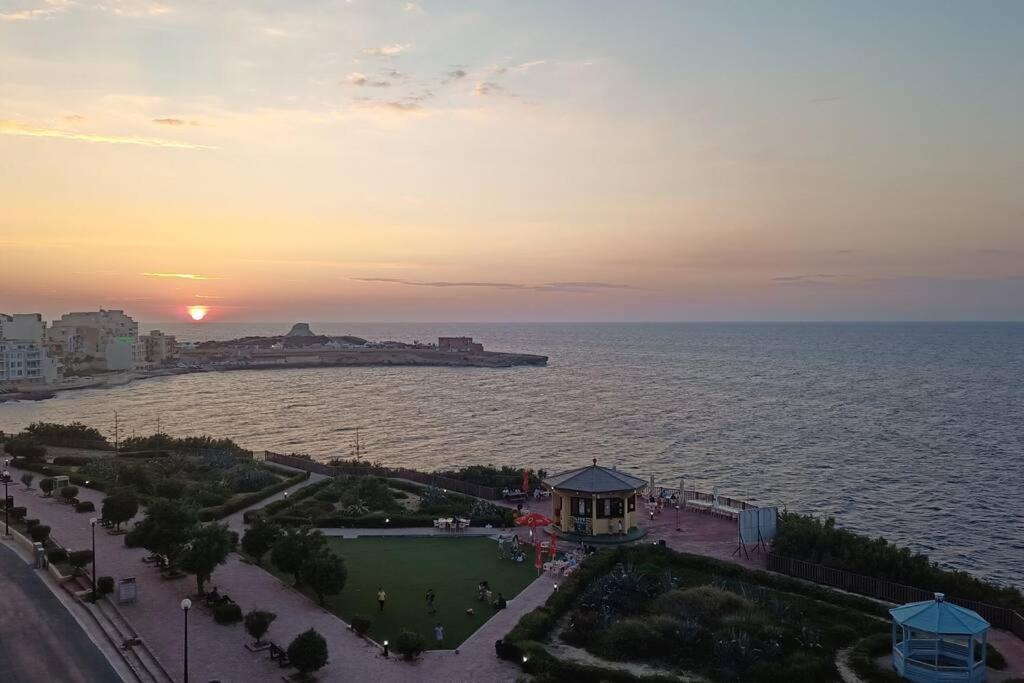 Poseidons Seaview Penthouse Appartement Marsalforn Buitenkant foto